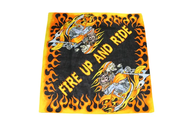 Bandana Fire Up And Ride Ba-fire