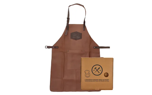 Hide & Stitches Forklæde Til Børn Cognac