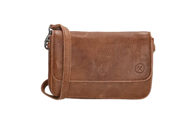 Hide & Stitches Paint Rock Skuldertaske Cognac