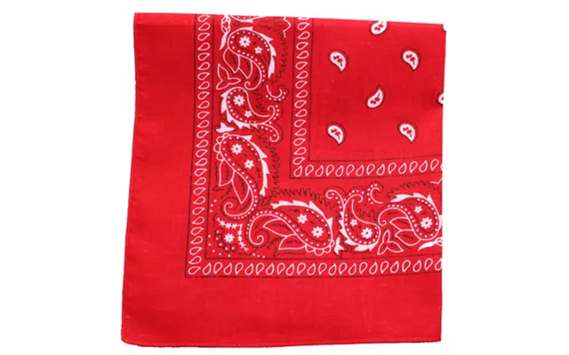 Rød Bandana Ba-rød