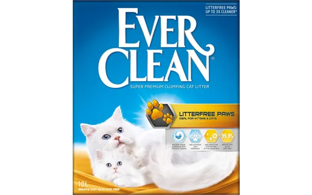 Ever Clean Litterfree Paws Kattegrus - 10 Liter