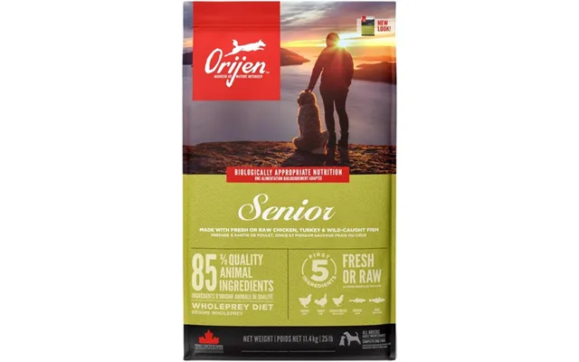 Orijen Senior Med Fjerkræ Og Fisk - 11.4 Kg