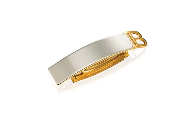 Balmain Barrette Pour Cheveux Medium Silver Gold