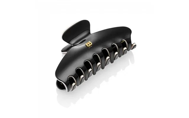Balmain Cellulose Acetate Pince A Cheveux Medium Black White