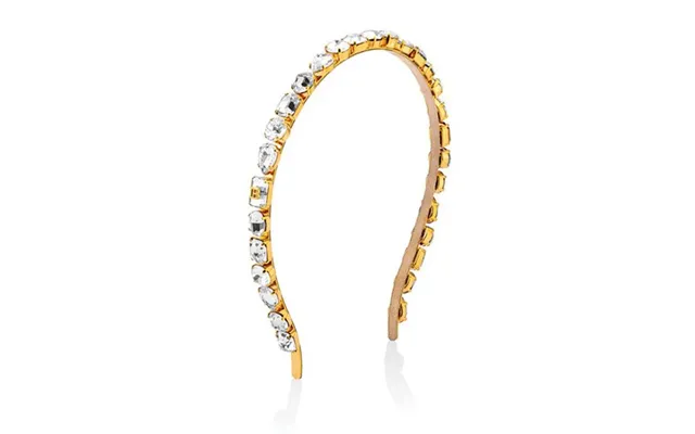 Balmain Eclat Headband Small Silver Gold