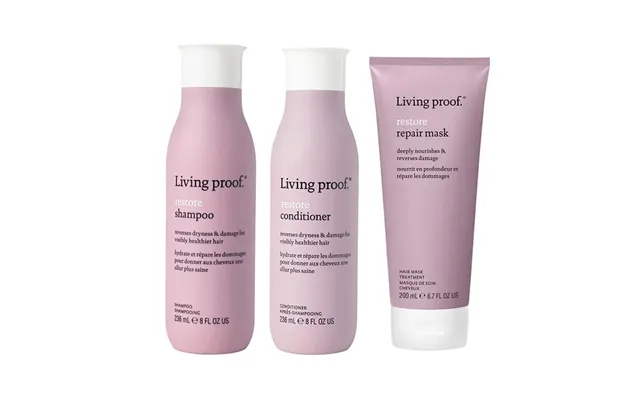 Living Proof Restore Shampoo 236ml Conditioner 236ml Mask 200ml