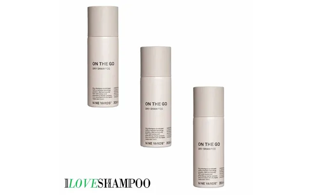Nine Yards On The Go Dry Shampoo 200ml X 3 Stk