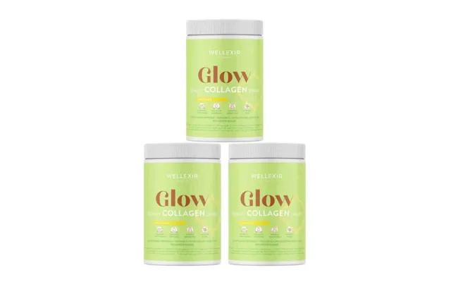 Wellexir Glow Beauty Drink Lemonade 60 Days X3