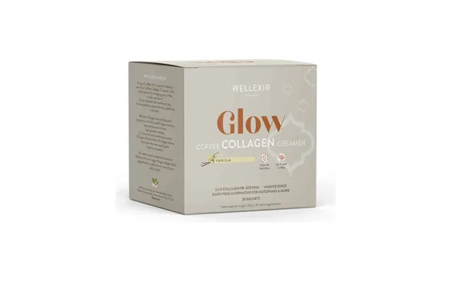 Wellexir Glow Coffee Creamer Vanilla 30 Sachet Box