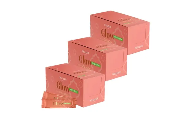 Wellexir Glow Peach Ice Tea 50 Sachet X 6 G X3