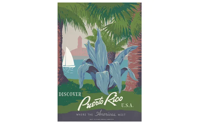 Discover Puerto Rico Af Vintage Vista Designs