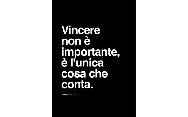 Juventus - Vincere Non Eì Importante Af Olé Olé