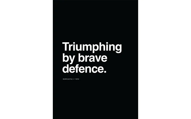 Newcastle - Triumphing By Brave Defence Af Olé Olé