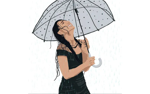 There Comes The Rain Af Birgit Thrane