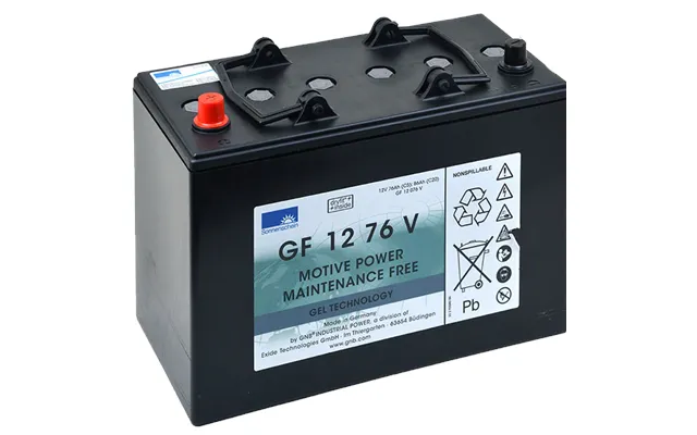Batteri Gel 12v 76ah Sonnenschein