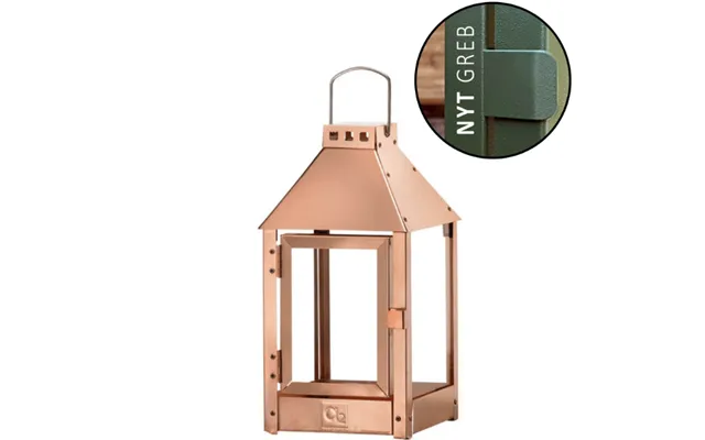 A2 Living Lanterne Mini Kobber Højde 33,5 Cm Udendørs