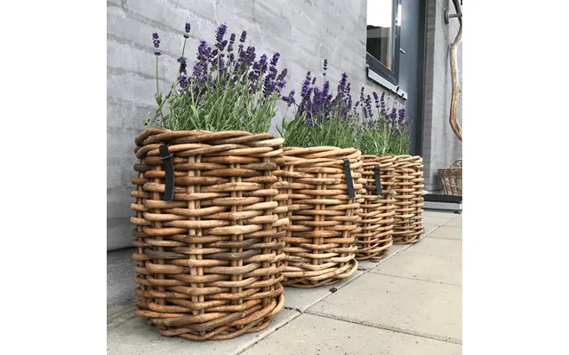A2 Living Rattan Basket Round Mini