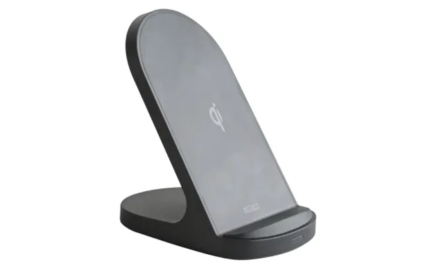 Deltaco Deltaco Trådløs Qi Oplader Med Stativ 15w - Sort Qi-1040 Modsvarer N A