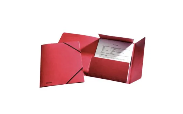 Esselte 3-klap Elastikmappe Esselte A4 Rød 1326515 Modsvarer N A