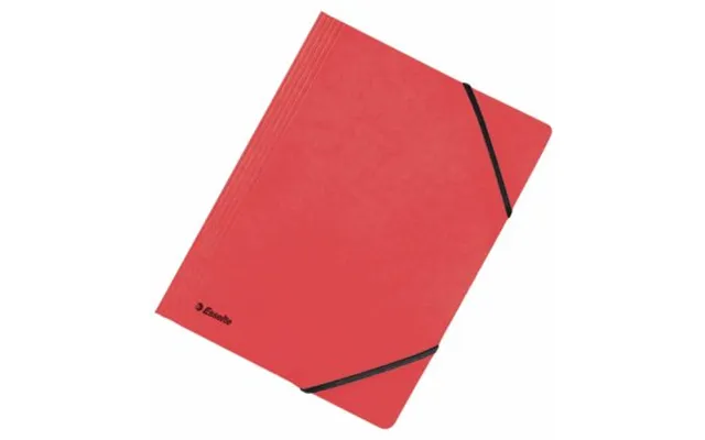 Esselte Elastikmappe Esselte Uden Klapper A4 Rød 44204 Modsvarer N A