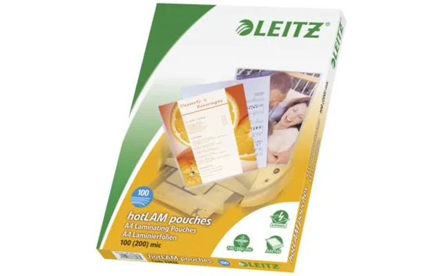 Esselte Lamineringslommer A4 100 My. Æsk M. 100 33826 Modsvarer N A