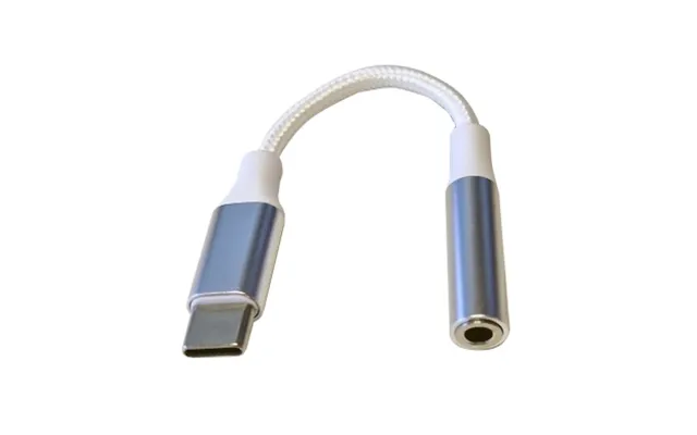 Gear Gear Adapter Audio Usb-c Til 3,5 Mm Stereo Hvid 7319926651313 Modsvarer N A