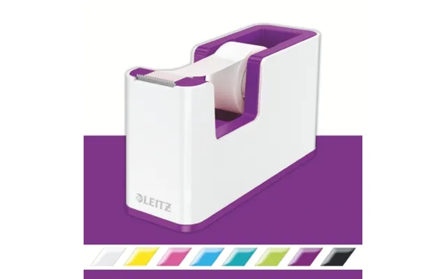 Leitz Tapedispenser Leitz Wow Dual Hvit Lilla 53641062 Modsvarer N A