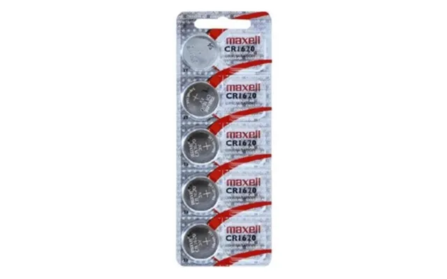 Maxell Maxell Cr1620 5-pak 18586500 Modsvarer N A