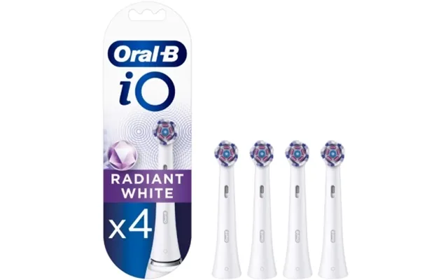 Oral-b Oral-b Refiller Io Radiant 4-pak - Hvit 4210201420330 Modsvarer N A