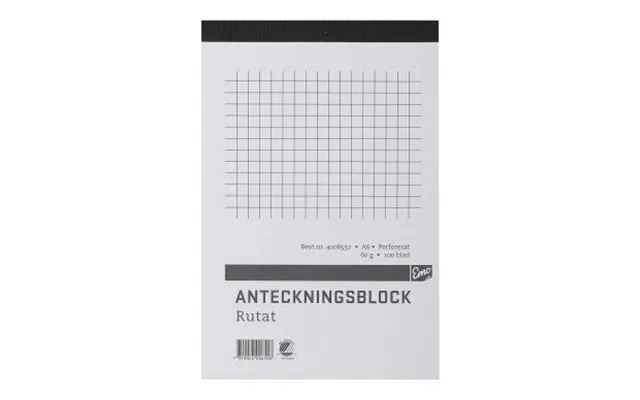 Other Notesbog A6 Ternet - Perforeret 7319024006558 Modsvarer N A