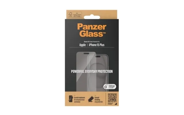 Panzerglass Panzerglass Skærmbeskytter Iphone 15 Plus Classic Fit 5711724028076 Modsvarer N A