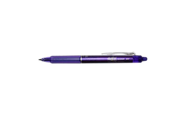 Pilot Frixion Ball Clicker Udviskeligt Blæk 0,7 Lilla 417535 Modsvarer N A