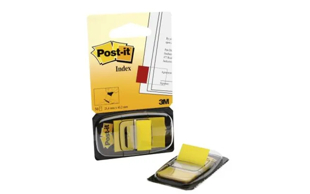 Post-it Indeks Post-it 680-5 Gul 21200707551 Modsvarer N A