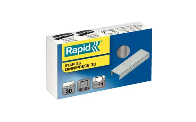 Rapid Hæfteklamme Rapid Omnipress 30 Æske 1000 5000559 Modsvarer N A