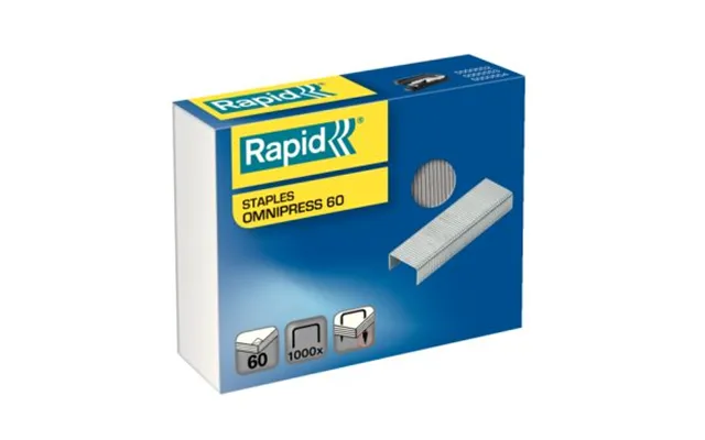 Rapid Hæfteklamme Rapid Omnipress 60 Æske 1000 5000561 Modsvarer N A