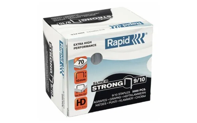 Rapid Hæfteklamme Rapid Superstrong 9 10 5000 24871200 Modsvarer N A