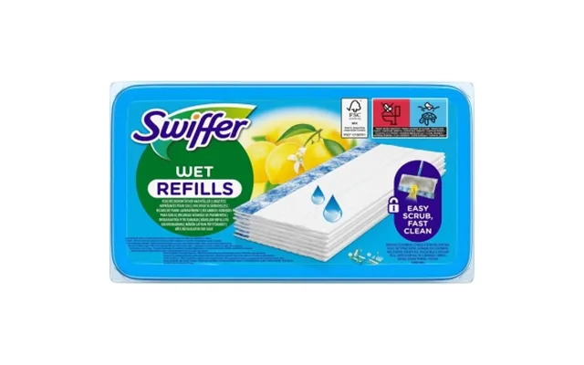 Swiffer Swiffer Gulvrengøringsklude Wet Citrus 20-pak 8700216671958 Modsvarer N A
