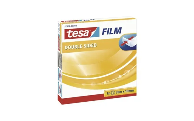 Tesa Tesa Dobbeltklæbende Tape 19mmx33m Klar 57954000000 Modsvarer N A