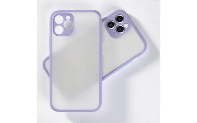 Turtos Mobilcover Shockproof Iphone 15 Pro Max - Purple Ac17345 Modsvarer N A