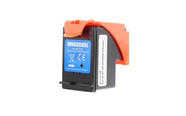 Wl Blækpatron Sort - Erstatter Hp 305 Ca-305xxl-bk Modsvarer 3ym62ae