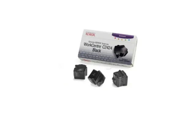 Xerox Colorstix 3 Stk. Sort 3.400 Sider 108r00663 Modsvarer N A