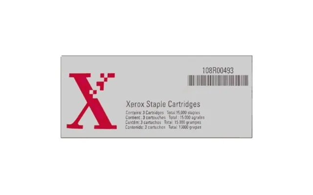 Xerox Hæfteklammer - 3x5000 Stkl. 108r00493 Modsvarer N A