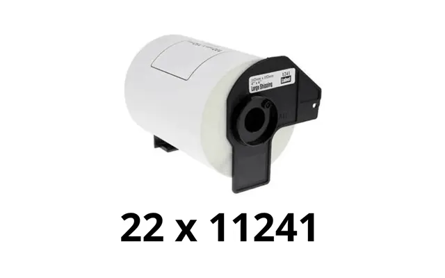 22 Stk. Brother Dk11241 Shipping Etiketter 102 X 152mm Kompatibel Dk11241 - 200 Stk