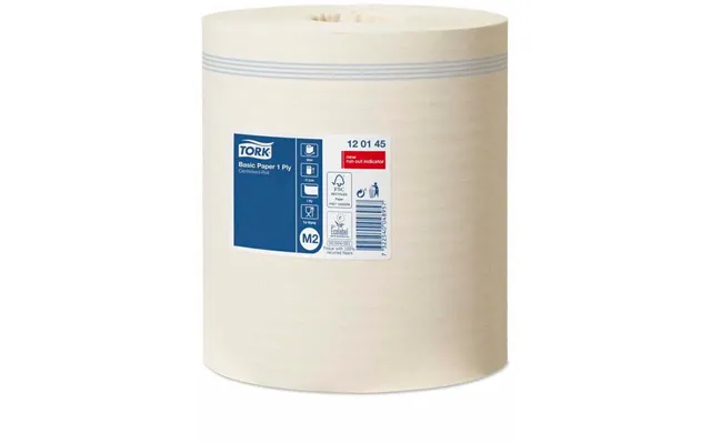 Tork Aftørringspapir Basic 1 Lag 120145 Centerfeed