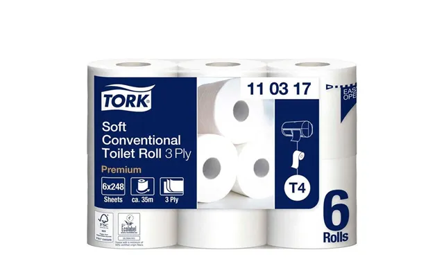 Tork Soft Toiletpapir 3-lags - T4 110317