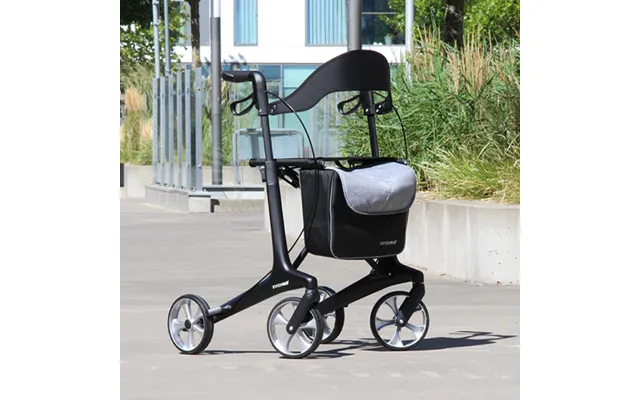Oscar - Ultra Letvægts Carbon Rollator I Stilfuldt Design