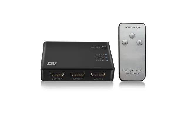 Act Hdmi Switch 3 Port - 4k 30hz