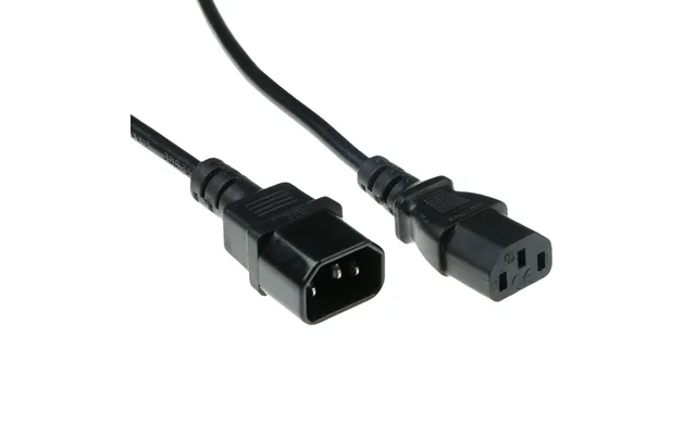 Act Powercord C13 - C14 Black 10 M