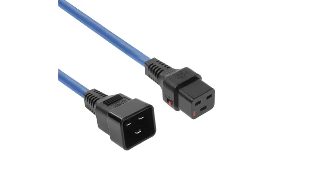 Act Powercord C19 Iec Lock - C20 Blue 3 M, Pc1376