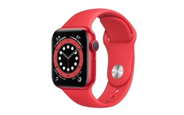 Apple Watch Series 6 Gps 40mm Red Aluminium Case With Sport Band